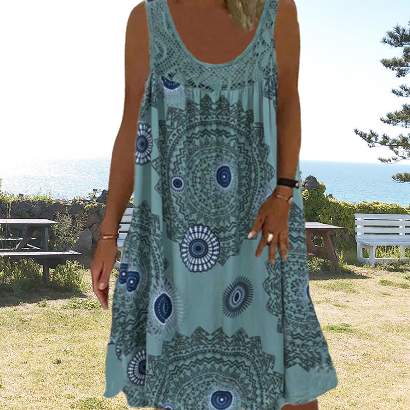 Mouwloze zomerjurk – Miranda