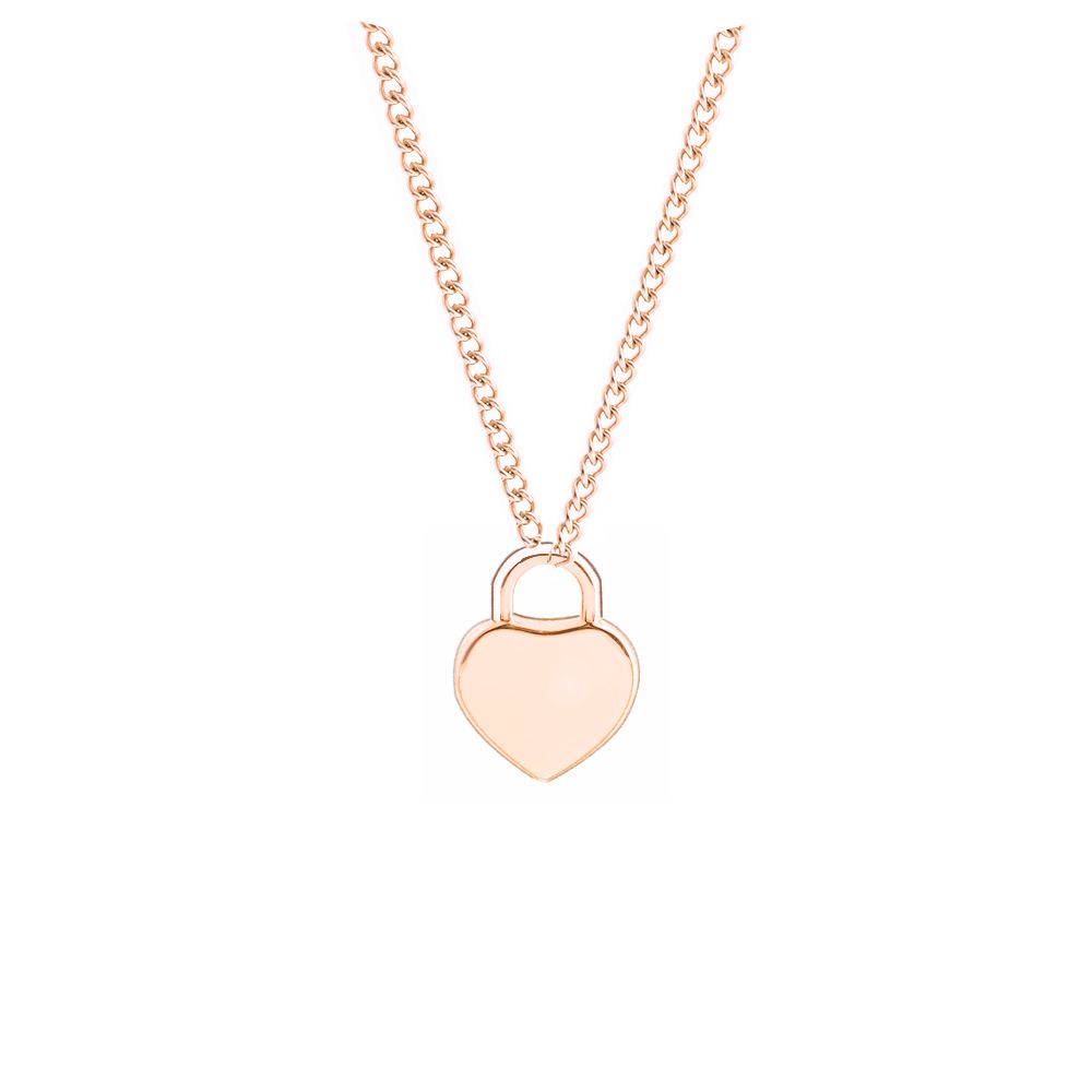 Hartketting met Initialen en Parel