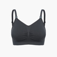 Naadloze voedings-bh met clipsluiting