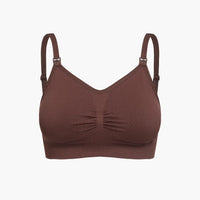 Naadloze voedings-bh met clipsluiting