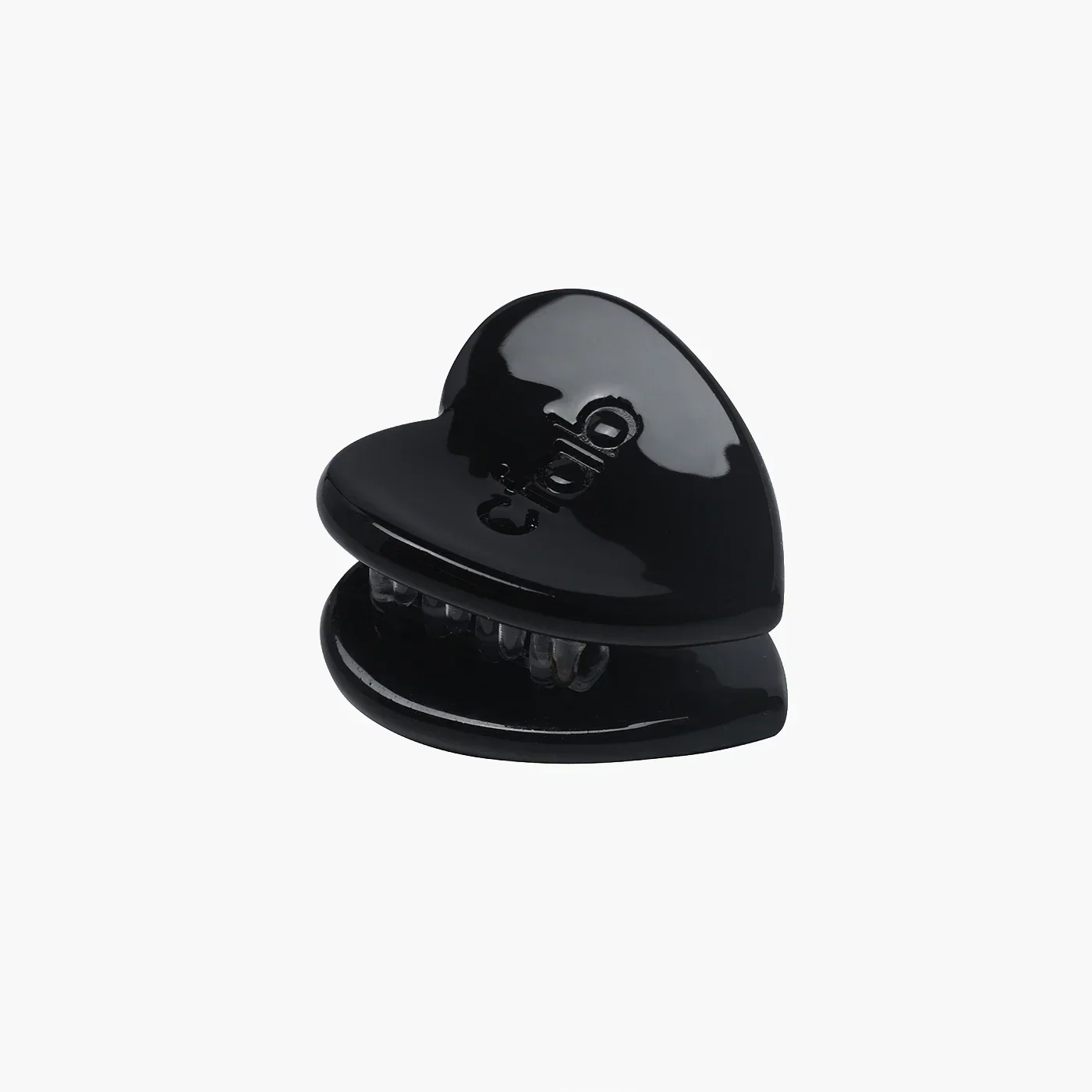 Mini haarclips in hartvorm