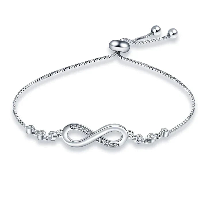 Sterling Zilveren Armband Eeuwige Liefde