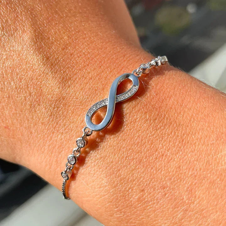 Sterling Zilveren Armband Eeuwige Liefde