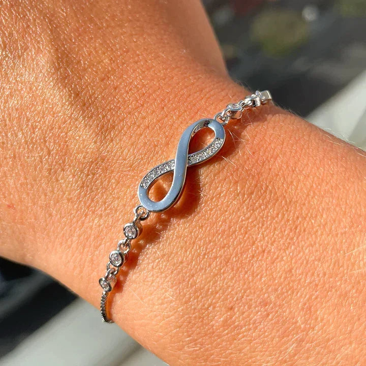 Zilveren Armband Eeuwige Liefde
