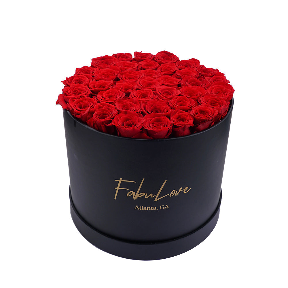 Eeuwige Rozen Boeket in Geschenkdoos
