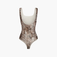 Bodysuit met diep uitgesneden rug