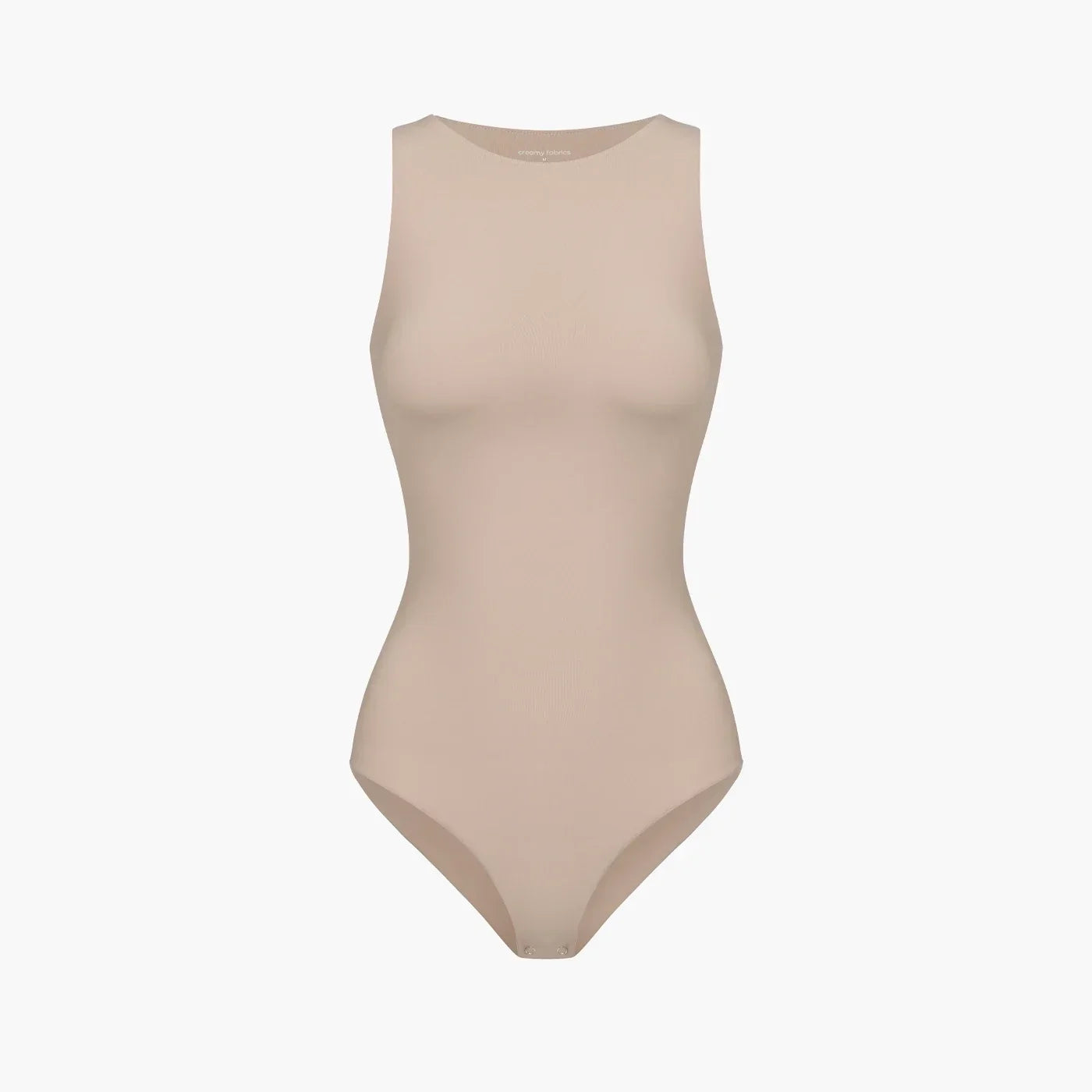 Bodysuit met ronde hals en string
