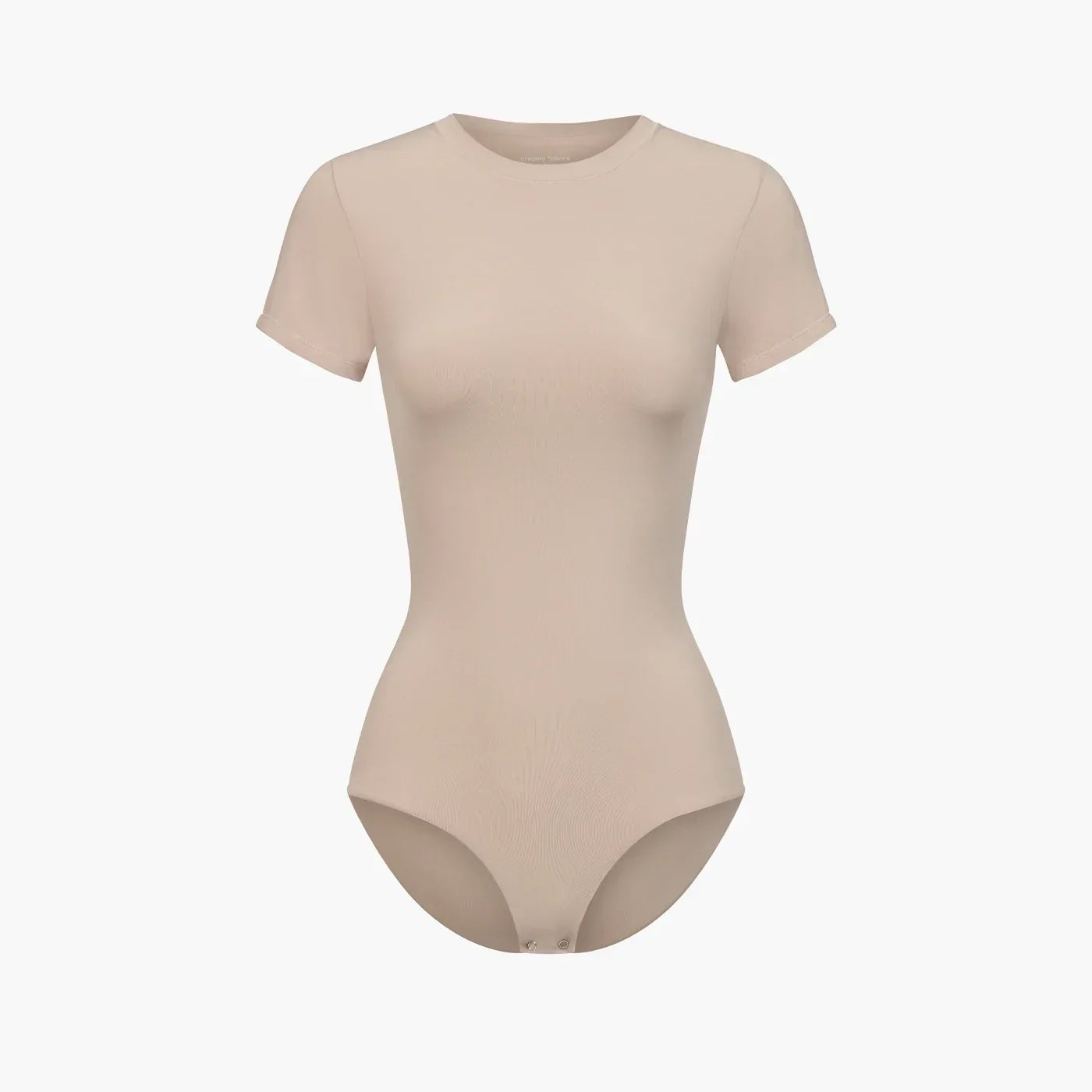 T-shirt bodysuit met ronde hals