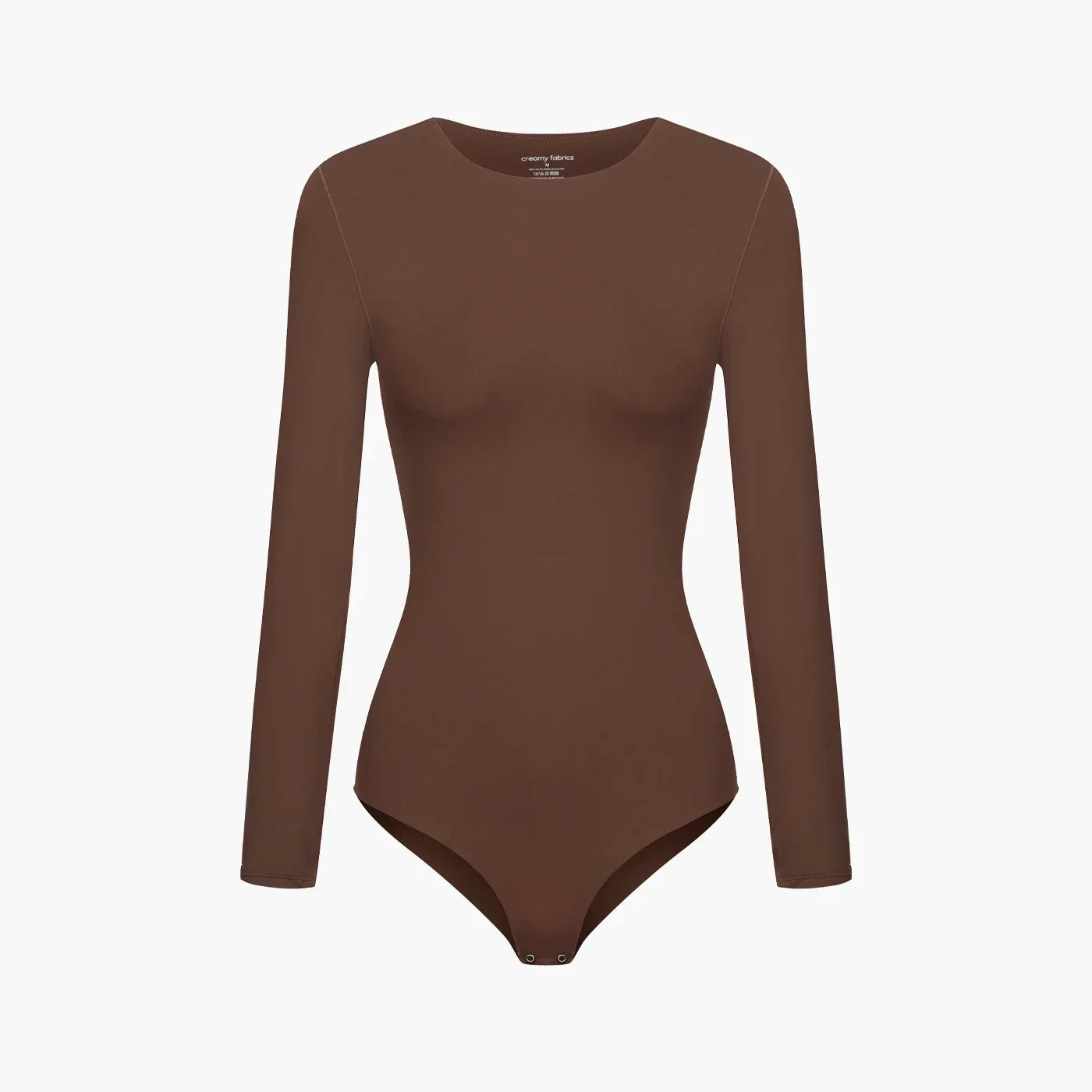 Bodysuit met lange mouwen en ronde hals