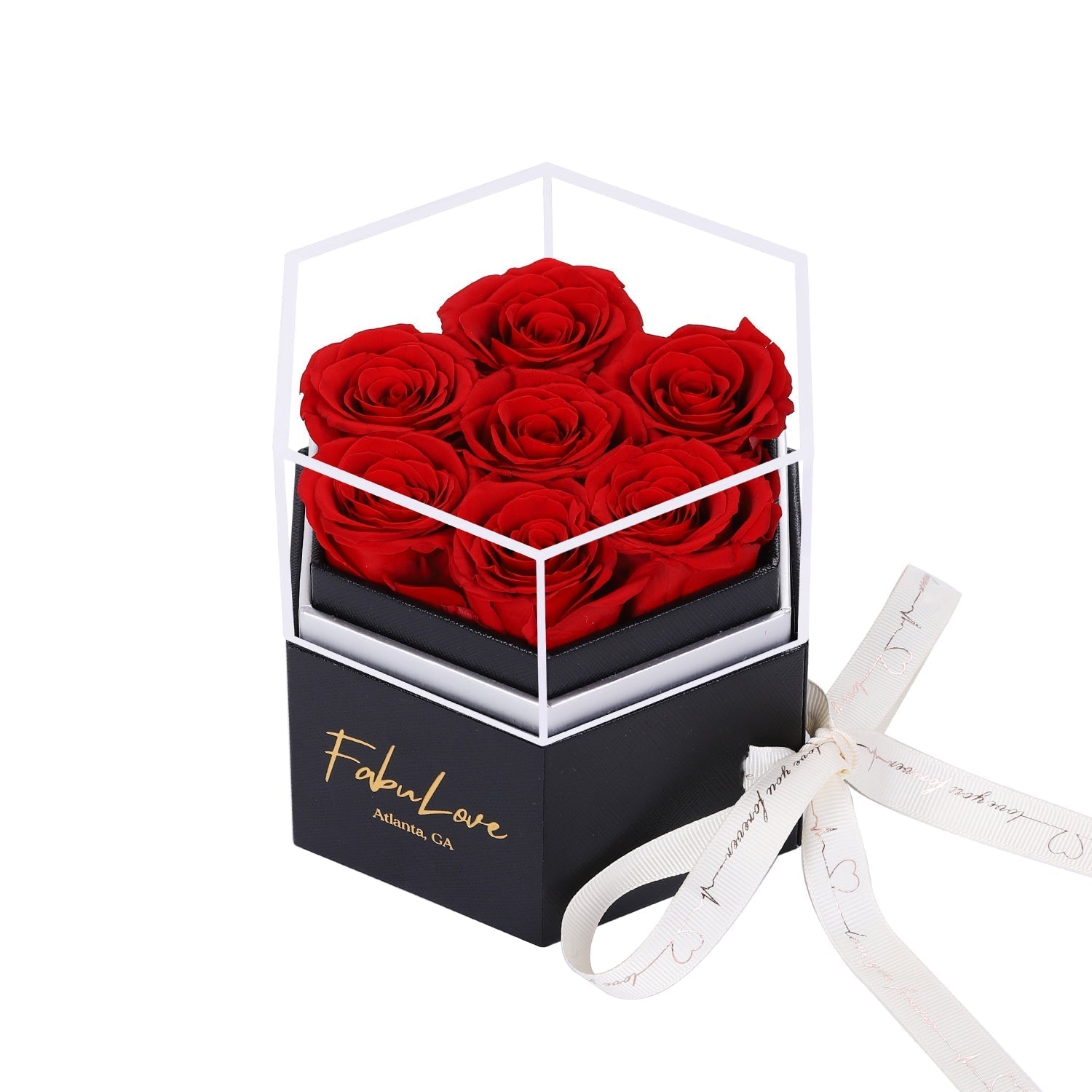 Eeuwige Rozenbox met Verborgen Ketting