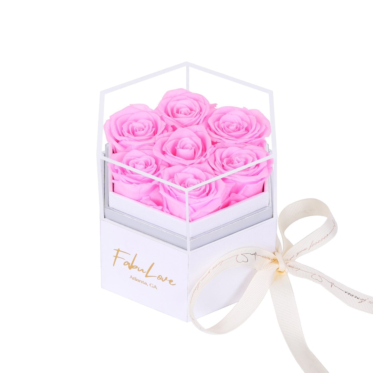 Eeuwige Rozenbox met Verborgen Ketting