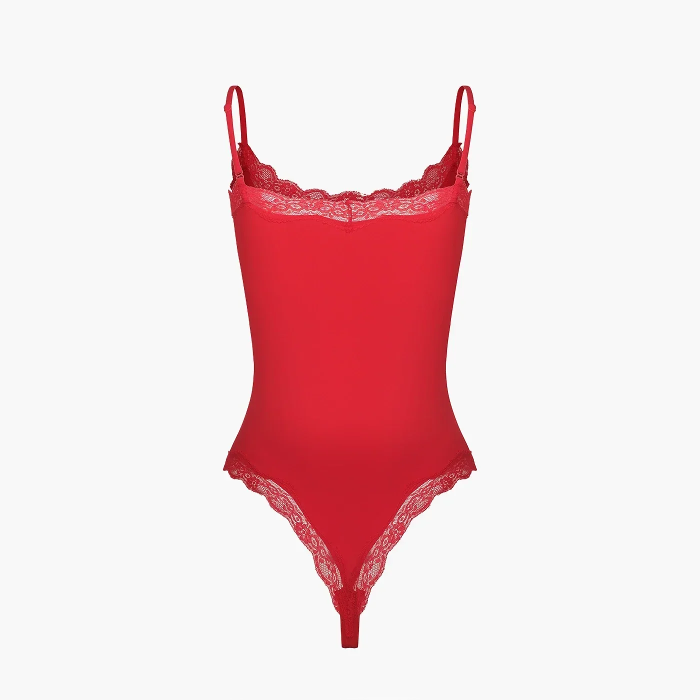 Bodysuit met kant en string