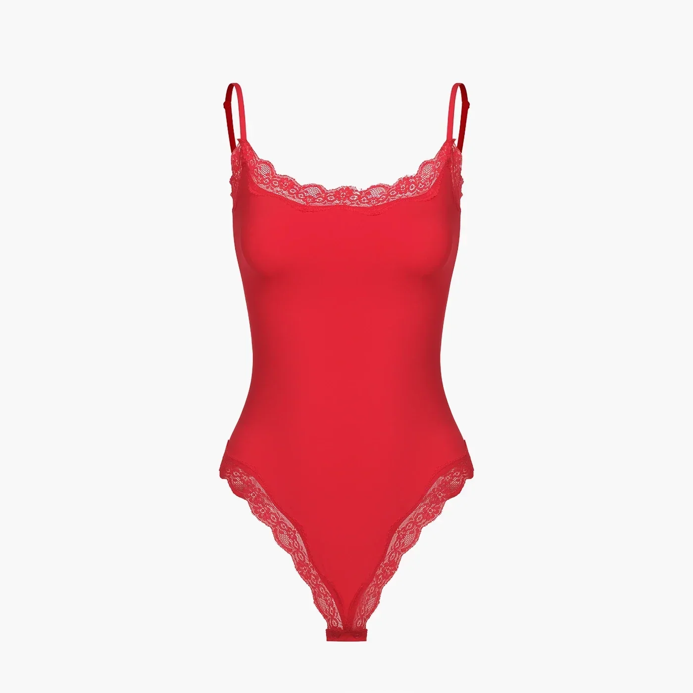 Bodysuit met kant en string