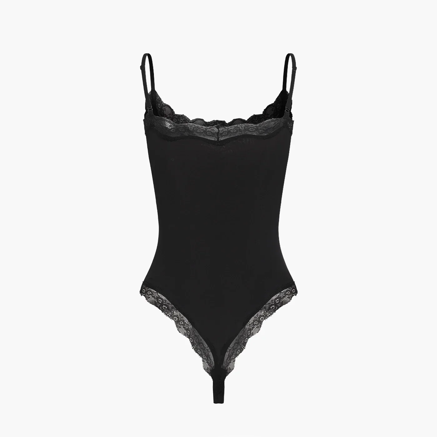 Bodysuit met kant en string