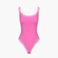 Bodysuit met kant en string