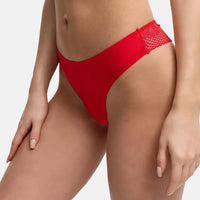 Naadloze string met kant | 3-pack
