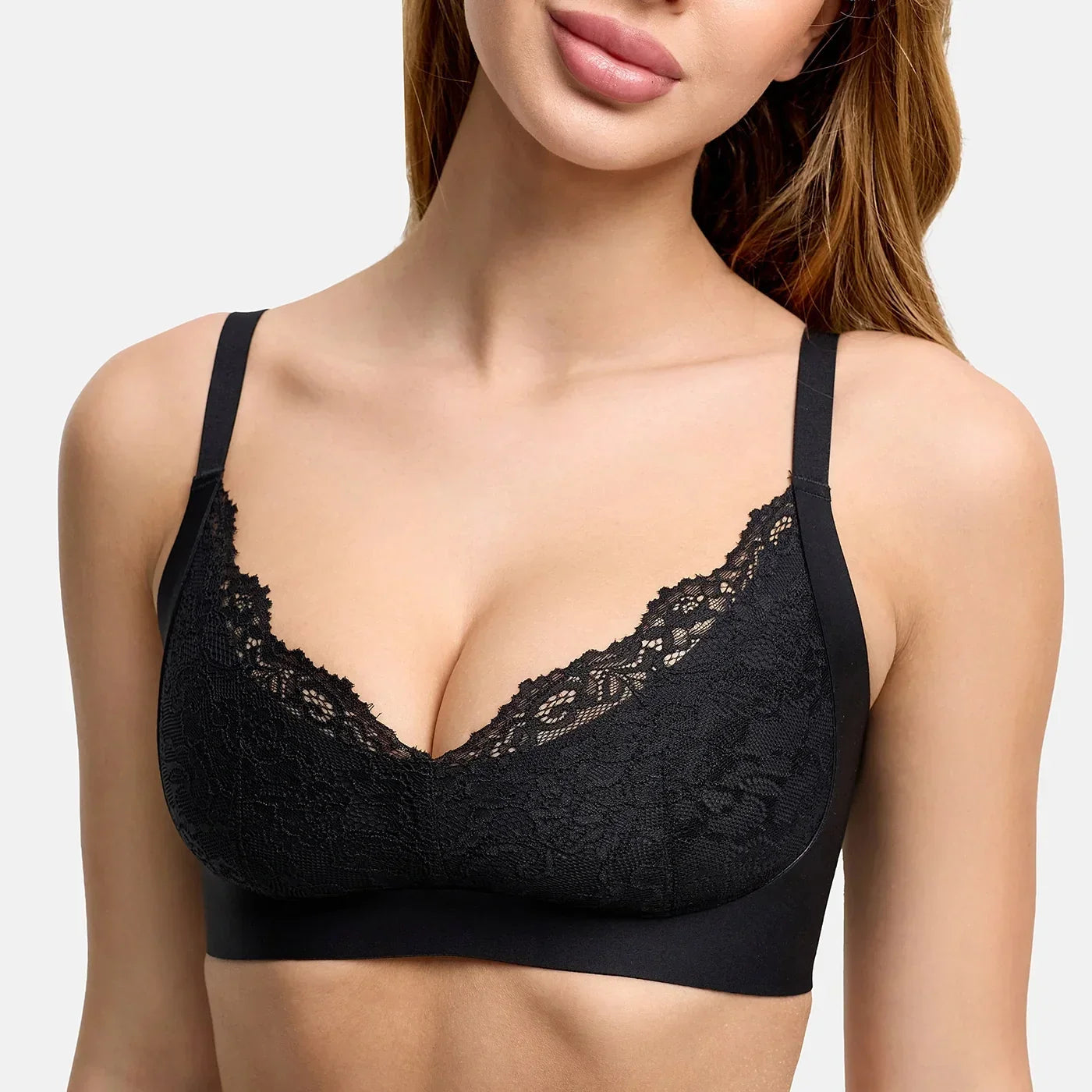 Bralette van kant zonder beugel