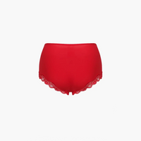 Hipster slip met kant en middelhoge pasvorm