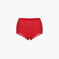 Hipster slip met kant en middelhoge pasvorm