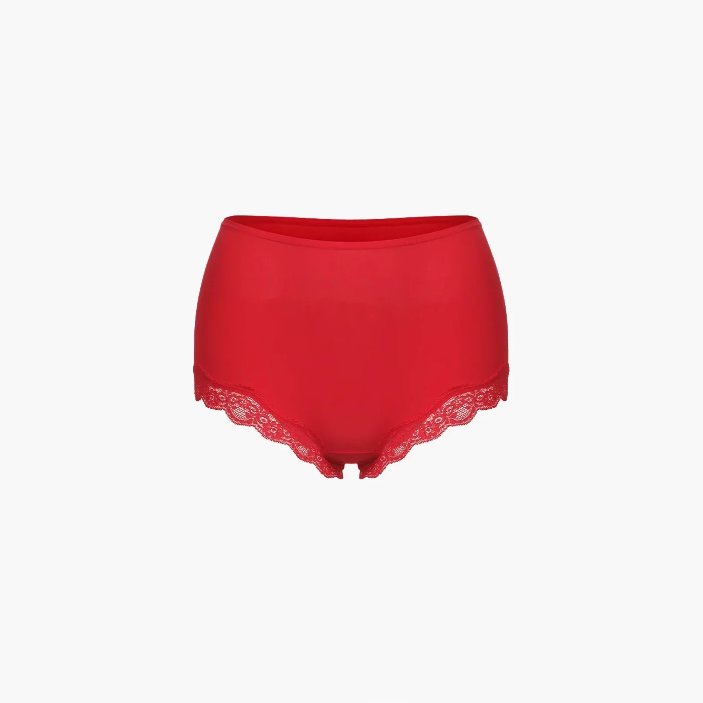 Hipster slip met kant en middelhoge pasvorm