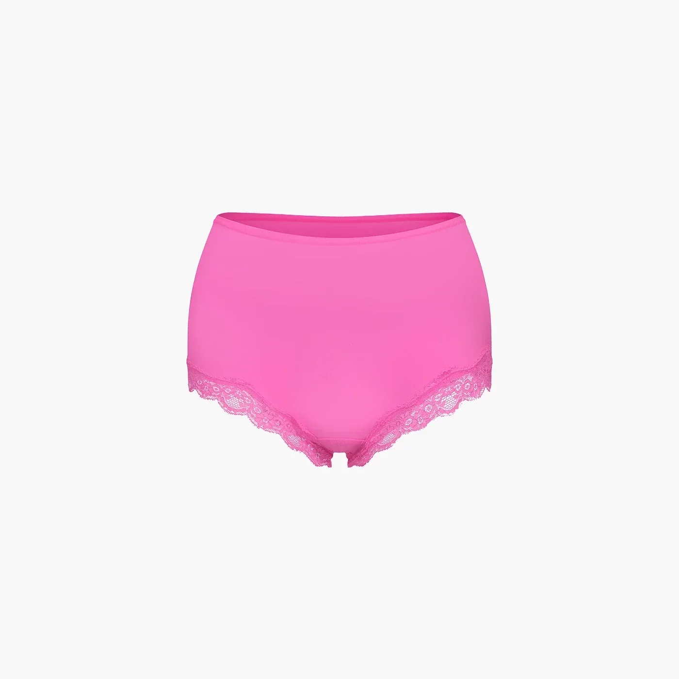 Hipster slip met kant en middelhoge pasvorm