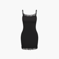 Camisole jurk met kant en verstelbare bandjes
