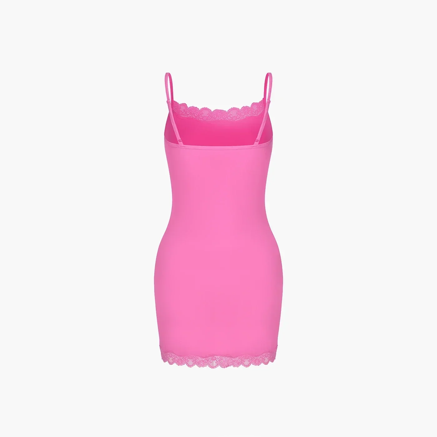Camisole jurk met kant en verstelbare bandjes