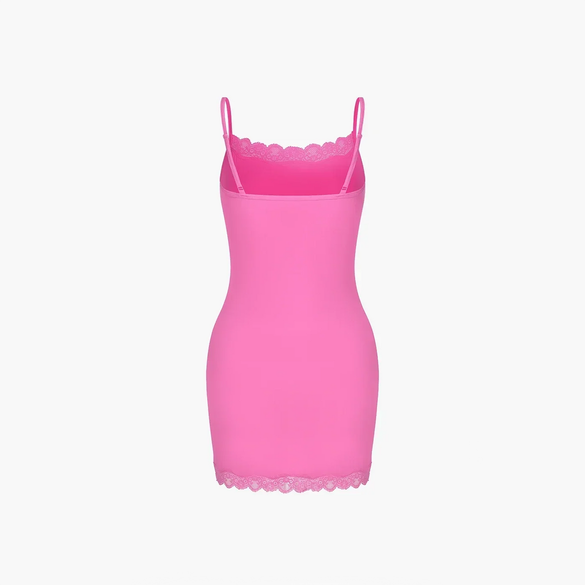 Camisole jurk met kant en verstelbare bandjes