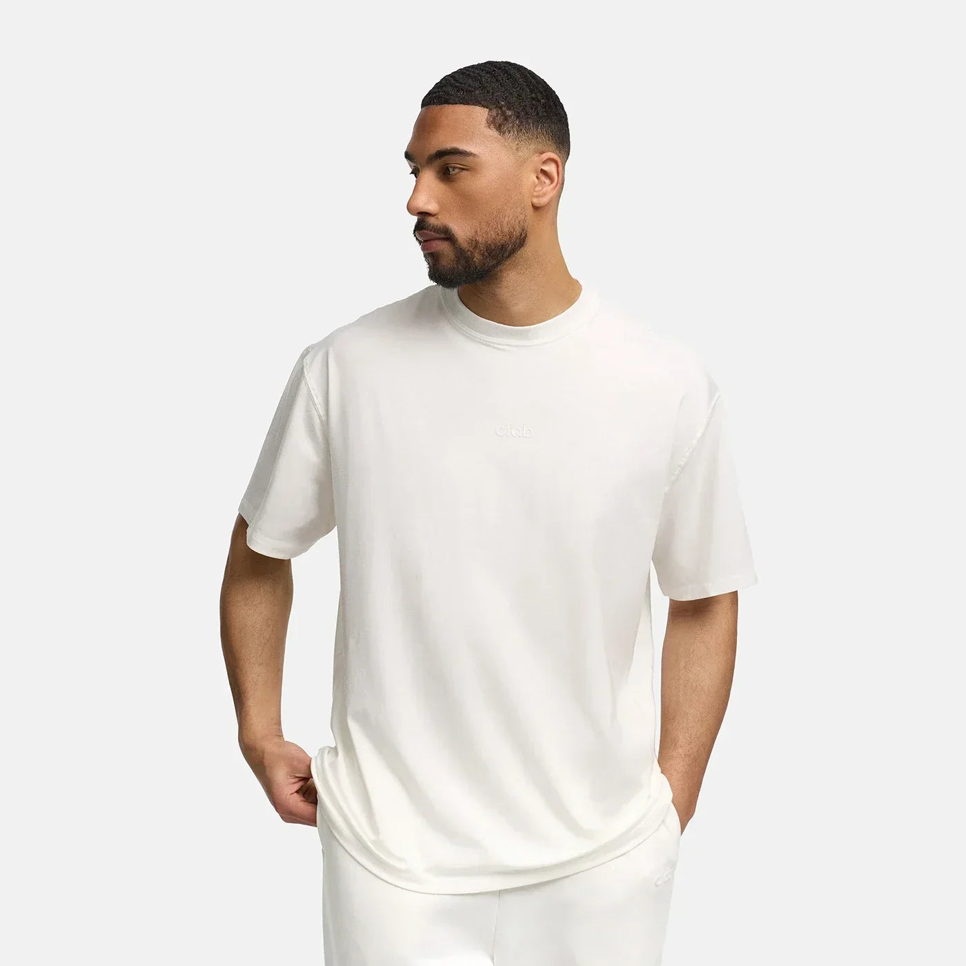 Relaxed fit T-shirt voor heren met Bonvelle logo