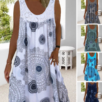 Mouwloze zomerjurk – Miranda