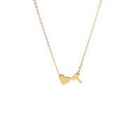 Ketting met Initiaal Hanger