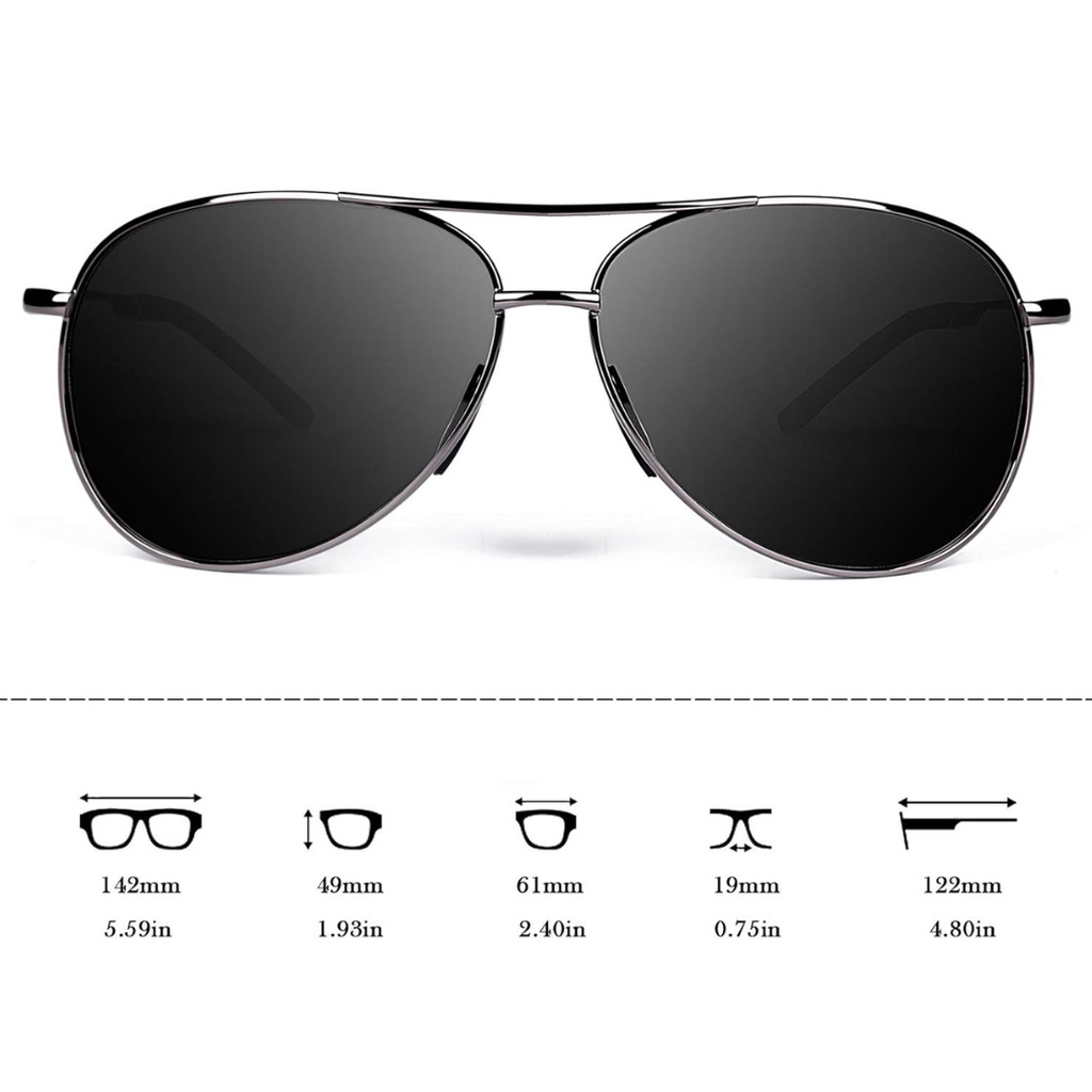 Gepolariseerde aviator zonnebril – Joey