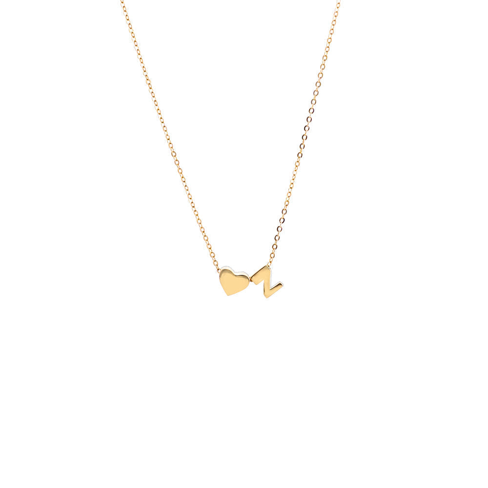 Ketting met Initiaal Hanger