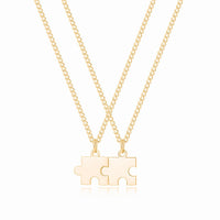 Gepersonaliseerde Puzzelketting voor Koppels
