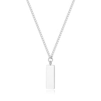 Minimalistische Ketting met Gravering