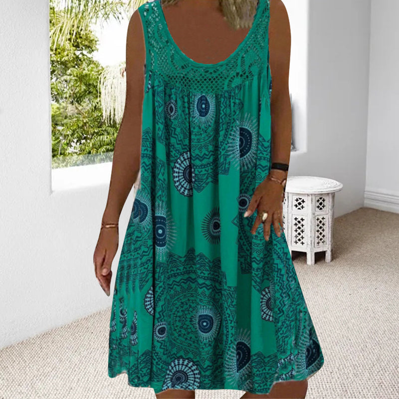 Mouwloze zomerjurk – Miranda