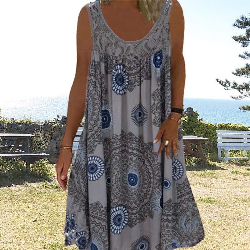 Mouwloze zomerjurk – Miranda