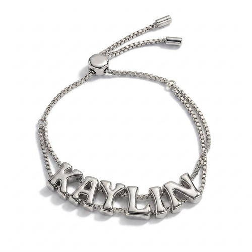 Armband met Bubbelletters