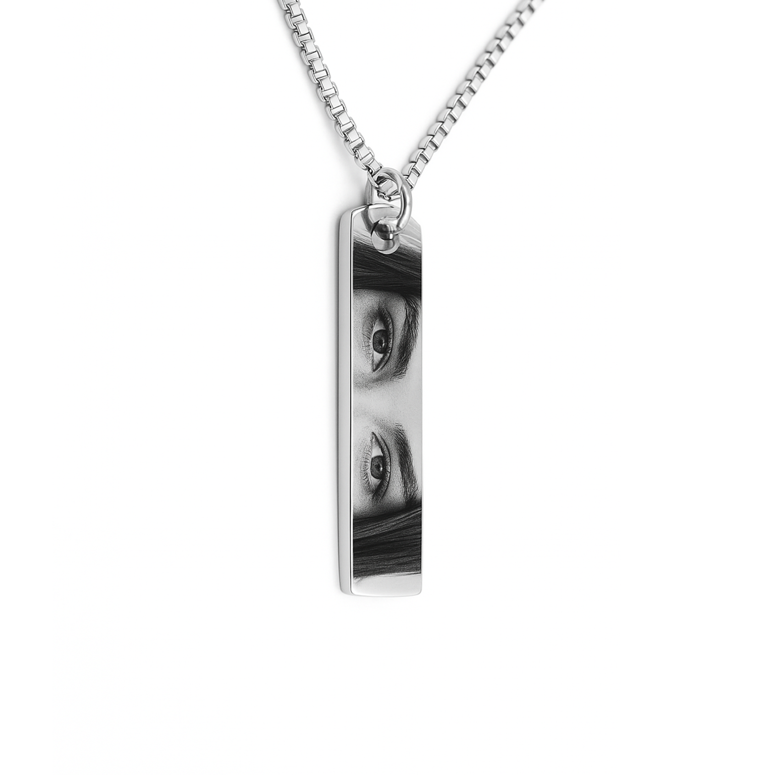 Gepersonaliseerde Oogfoto Ketting