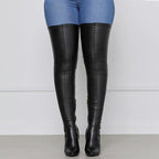 Overknee laarzen met hoge schacht